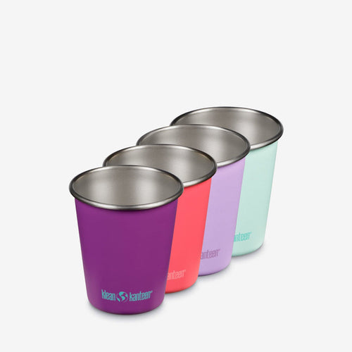 Klean Kanteen Butterflies 10oz Stainless Steel Cup - Set of 4