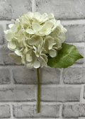 12" CREAM GREEN FRESH TOUCH HYDRANGEA STEM - Magnolia Lane co. Home + Garden + Gift