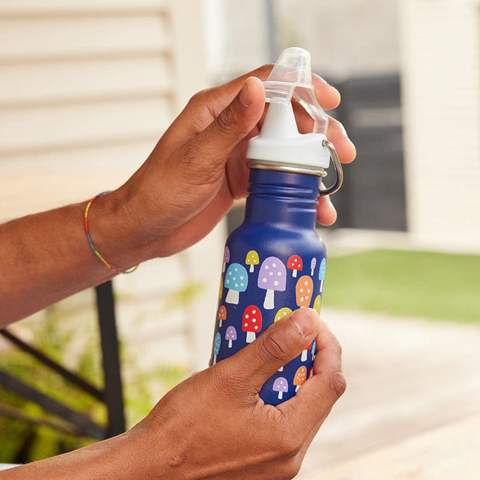 Klean Kanteen 12oz Kid's Classic Sippy - Stainless Steel Water Bottle