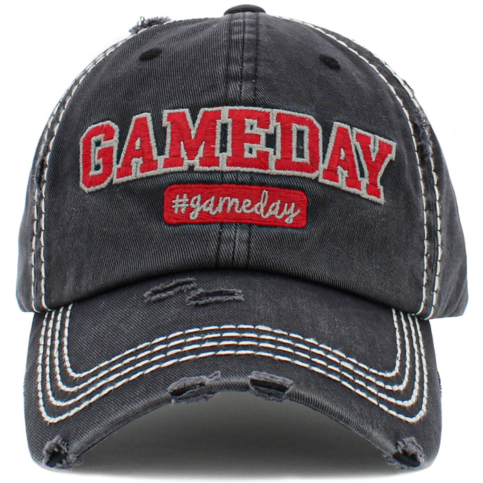 1454 - GAMEDAY Hat - Black