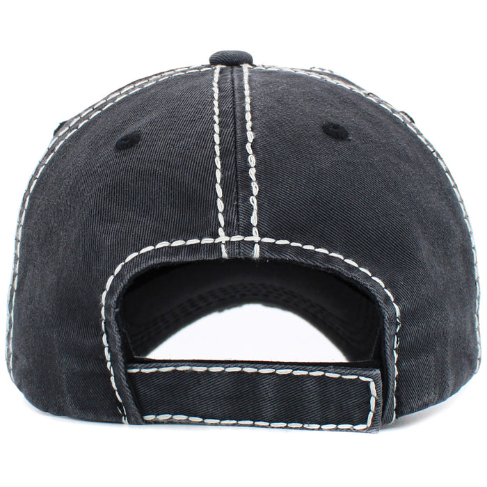 1461 - Wife Mom Boss Hat - Black
