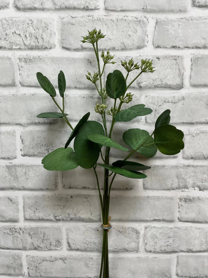 19.5" FRESH TOUCH EUCALYPTUS / BERRIES BUNDLE WITH 5 STEMS - Magnolia Lane co. Home + Garden + Gift