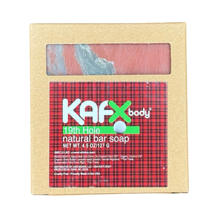 19th Hole Soap Bar for Men & Women | Whiskey, Tobacco & Cedar