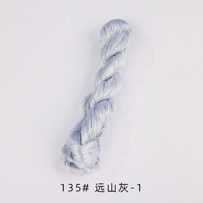 400m Suzhou Embroidery Untwisted Mulberry Silk Thread(Green and Blue) - Ronghua Threads
