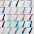 400m Suzhou Embroidery Untwisted Mulberry Silk Thread(Green and Blue) - Ronghua Threads