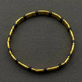 5mm Glass & Hematite Beaded Elastic TILA Bracelets - BJ: E - Olita Gifts & Goods