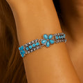 74851 - Squash Blossom Bracelet - Turquoise