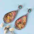 93346 - Western Teardrop Earrings - Pink