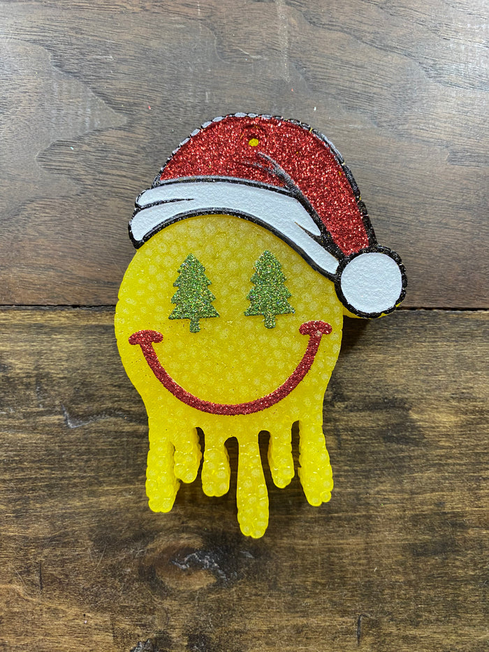 Christmas Drip Smiley Freshie