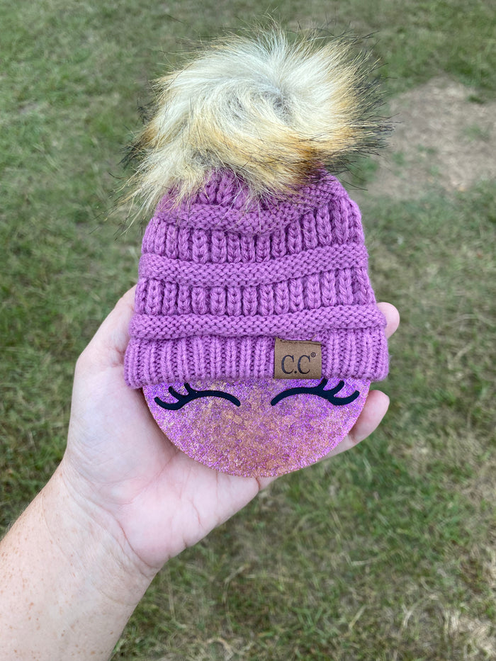 Beanie Smiley Freshie *BEANIE COLOR WILL BE PICKED AT RANDOM*