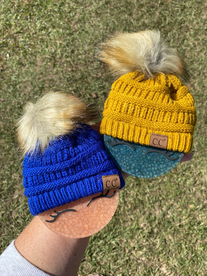 Beanie Smiley Freshie *BEANIE COLOR WILL BE PICKED AT RANDOM*