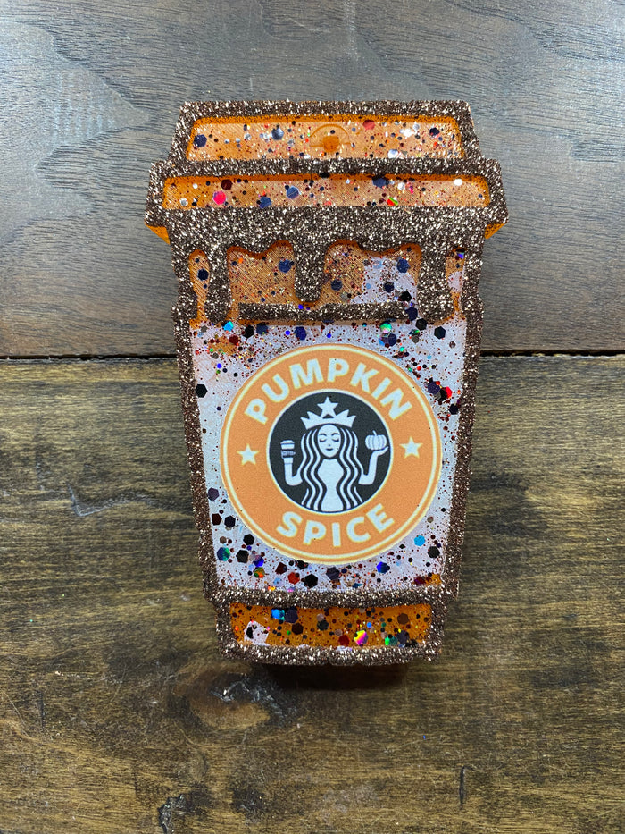 Fall/Halloween Drip Cup Freshie *PLEASE SPECIFY WHICH DESIGN*