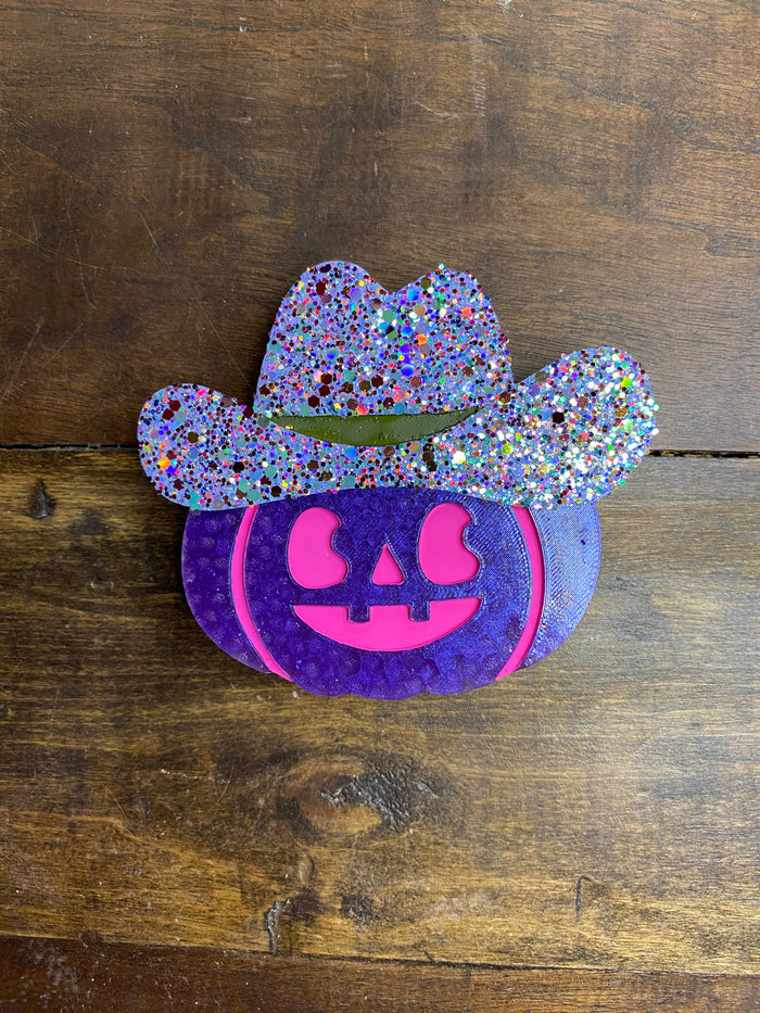 Jack o Lantern Cowboy Freshie