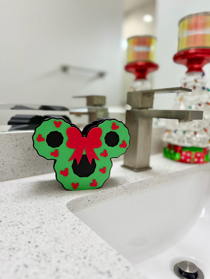 Christmas Mouse Wreath Bath & Body Works Soap Holder
