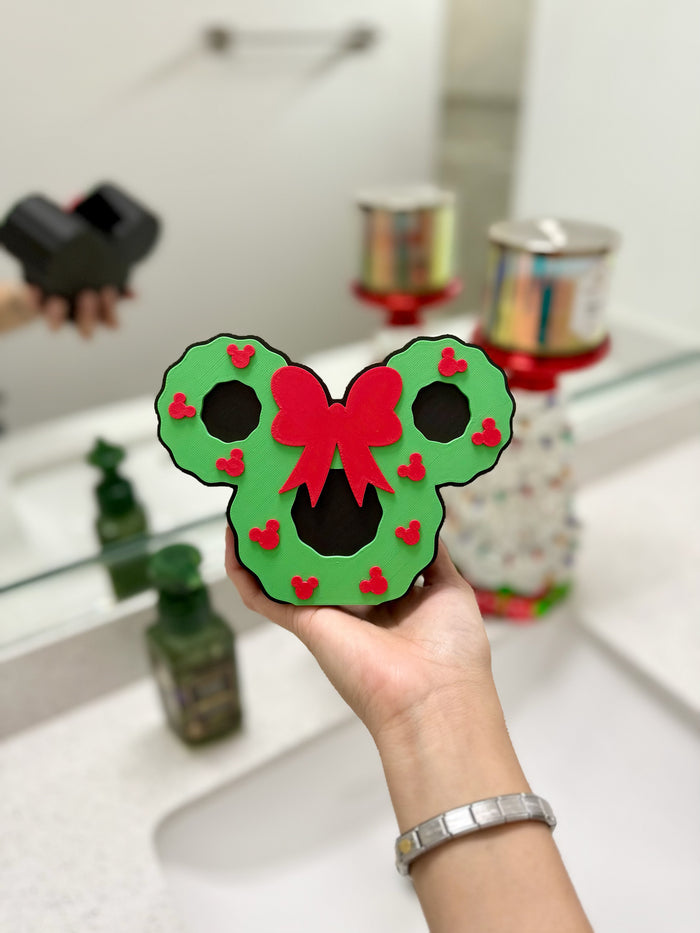 Christmas Mouse Wreath Bath & Body Works Soap Holder