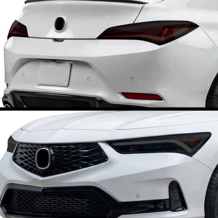 Acura Integra 2023–2026 Dark Smoke Headlight & Taillight Tint Kit – Precut Vinyl Lens Overlays
