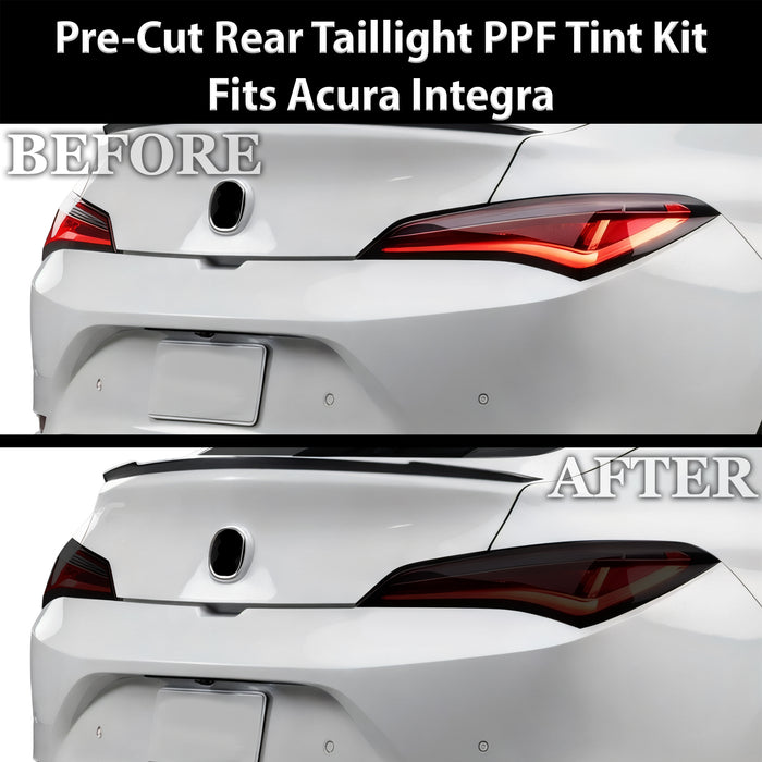 Acura Integra 2023–2026 Dark Smoke Headlight & Taillight Tint Kit – Precut Vinyl Lens Overlays