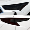 Full Headlight Taillight Precut Smoked PPF Tint Kit Film Overlay Fits Acura RDX 2019 - 2025 - Bogar Tech Designs