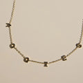 Aggies Initial Necklace