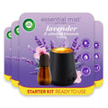 Air Wick Essential Mist Kit Lavender & Almond Blossom - 4 Pack