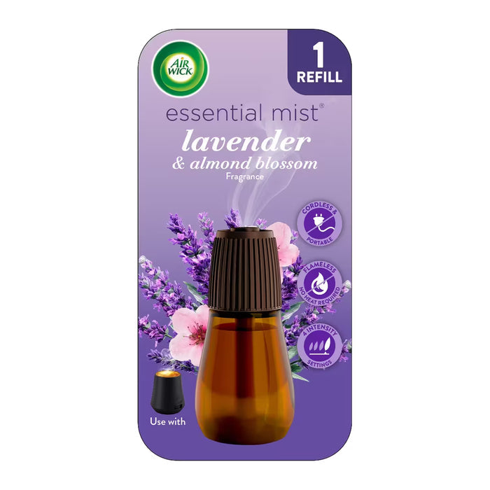 Air Wick Essential Mist Lavender & Almond Blossom Refill 0.67 oz - 6 Pack