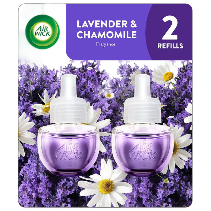 Air Wick Lavender & Chamomile Scented Oil Refills 0.67 oz - Twin Pack - 6 Pack