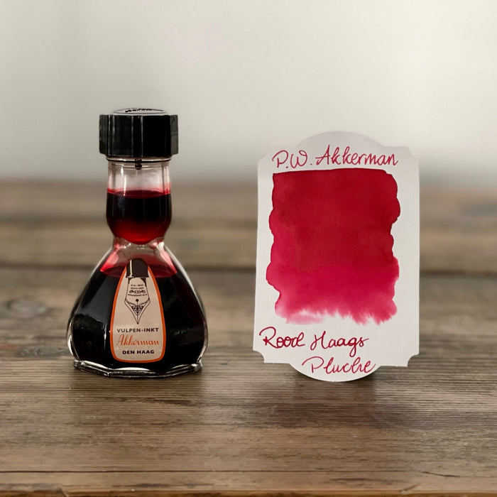 Akkerman Rood Haags Pluche Ink