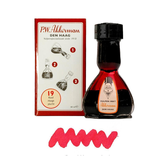 Akkerman Rood Haags Pluche Ink