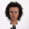 Aliyah [Textured Hair Mannequin] 100% Human Hair Practice Doll head