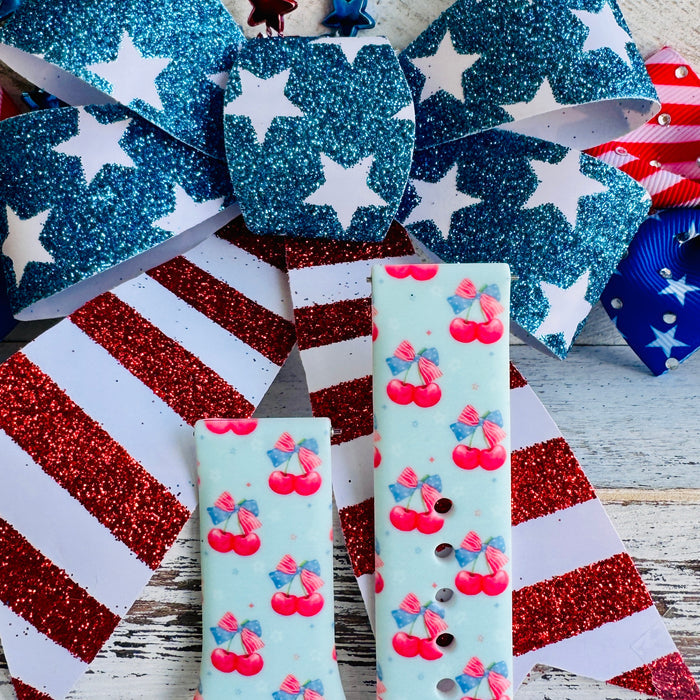All American Cutie Print Silicone Band For Samsung Watch