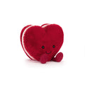Amuseables Arlette Hear Macaron Red
