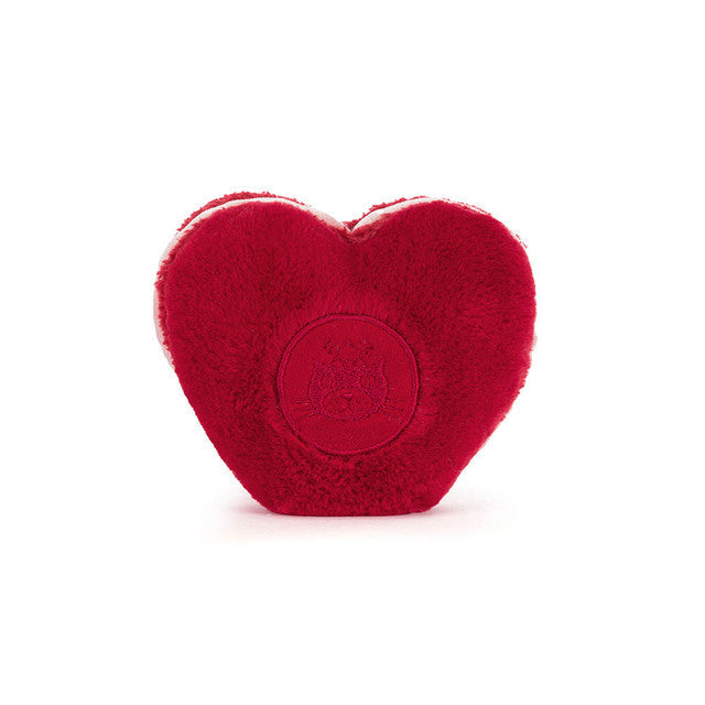 Amuseables Arlette Hear Macaron Red