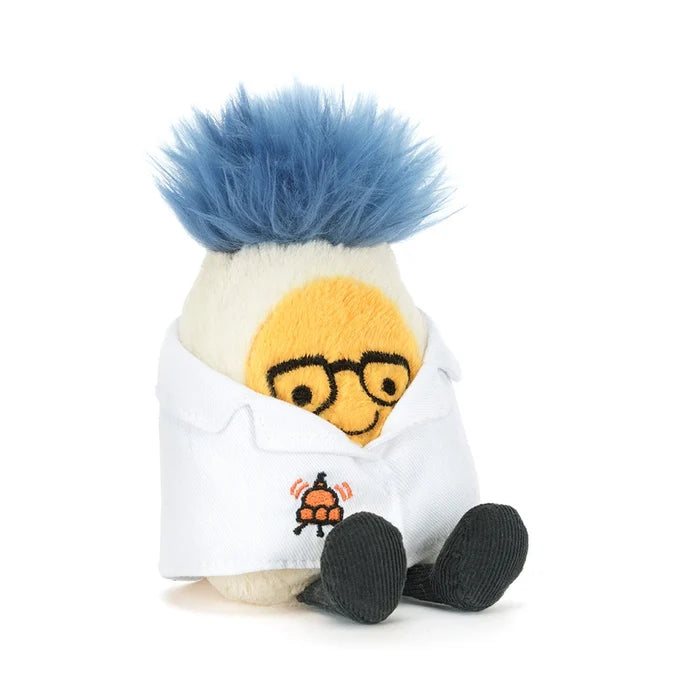 Amuseables Boiled  Egg Scientist Outfit