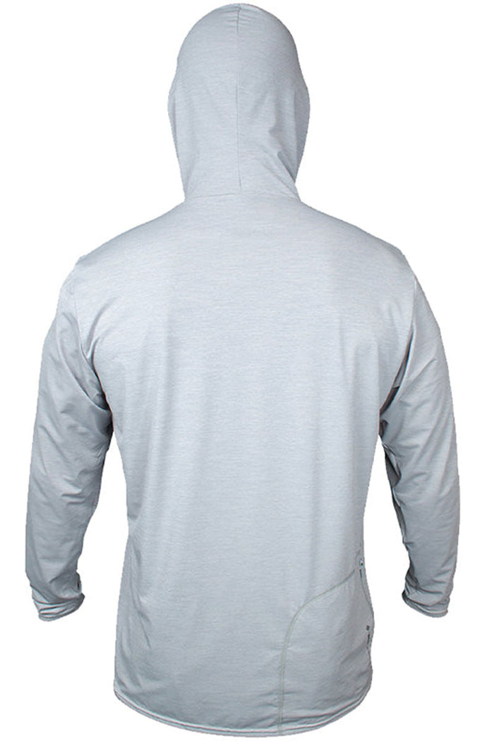 ANETIK Men's Low Pro Tech Hoody (White, Dark Olive, Alloy )