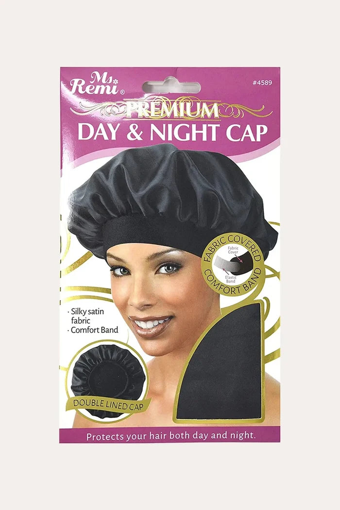ANNIE MS.REMI PREMIUM DELUXE DAY AND NIGHT CAP - Black
