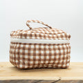 Anthia Gingham Quilted Travel Case #QTC191B