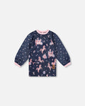Apron Navy Unicorn Print-0