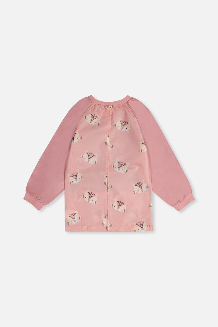 Apron Pink Leopard Print-1
