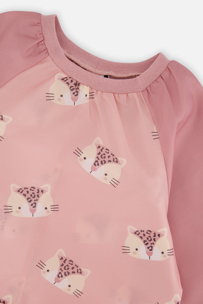 Apron Pink Leopard Print-2