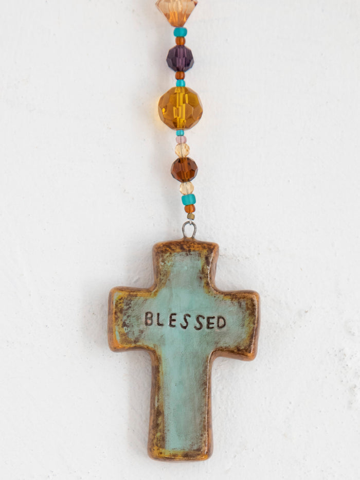 Artisan Cross Car Charm-view 2