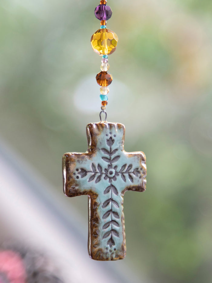 Artisan Cross Car Charm-view 4