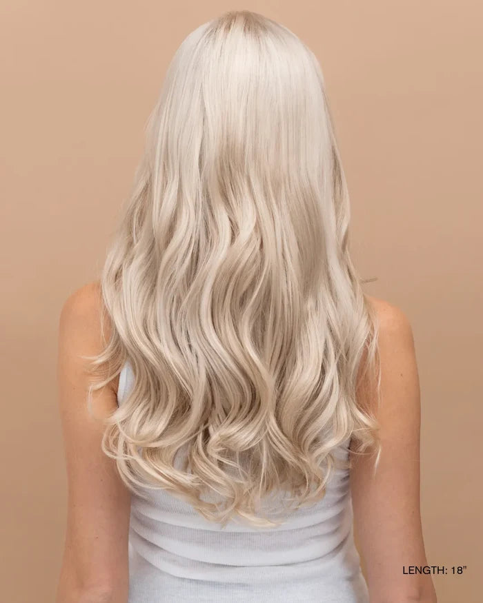 Ash Blonde (60) Seamless Clip-Ins