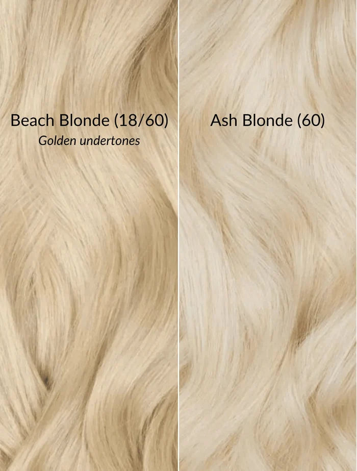 Ash Blonde (60) Seamless Clip-Ins