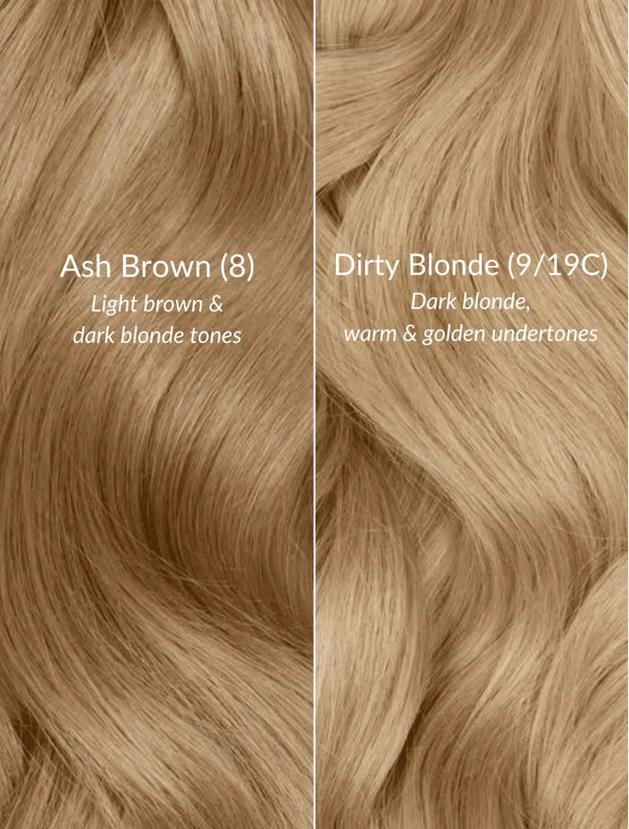 Ash Brown (8) Seamless Clip-Ins