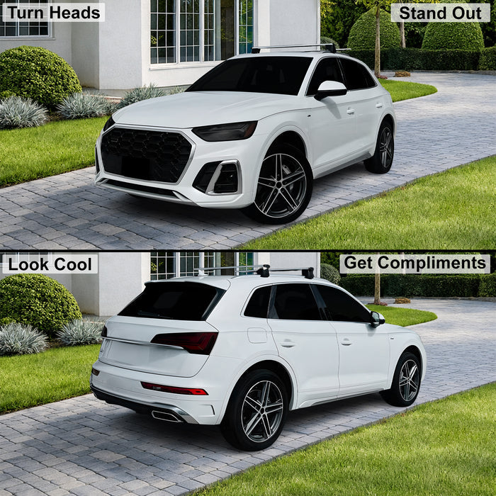 Audi Q5 SQ5 2021–2025 Dark Smoke Headlight & Taillight Tint Kit – Precut Vinyl Lens Overlays