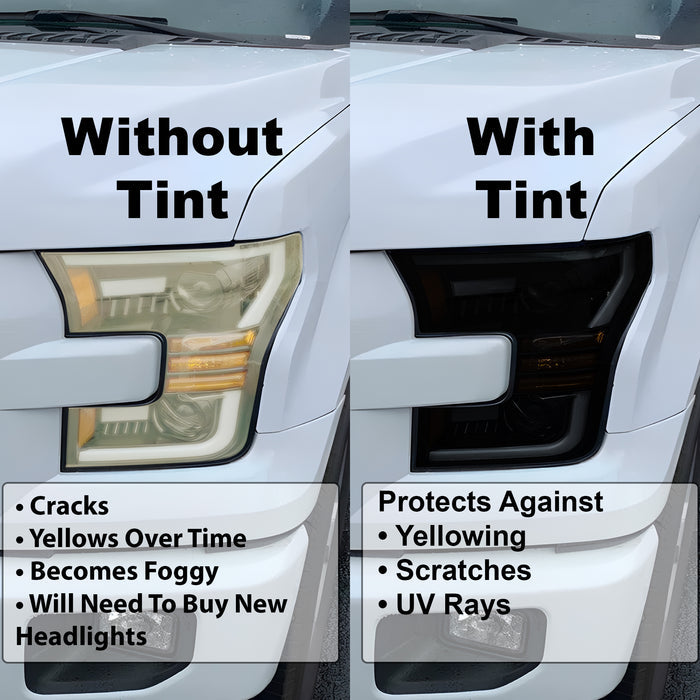 Full Headlight Taillight Precut Smoked PPF Tint Kit Film Overlay Fits Audi S7 A7 Sportback 2019 - 2024 - Bogar Tech Designs