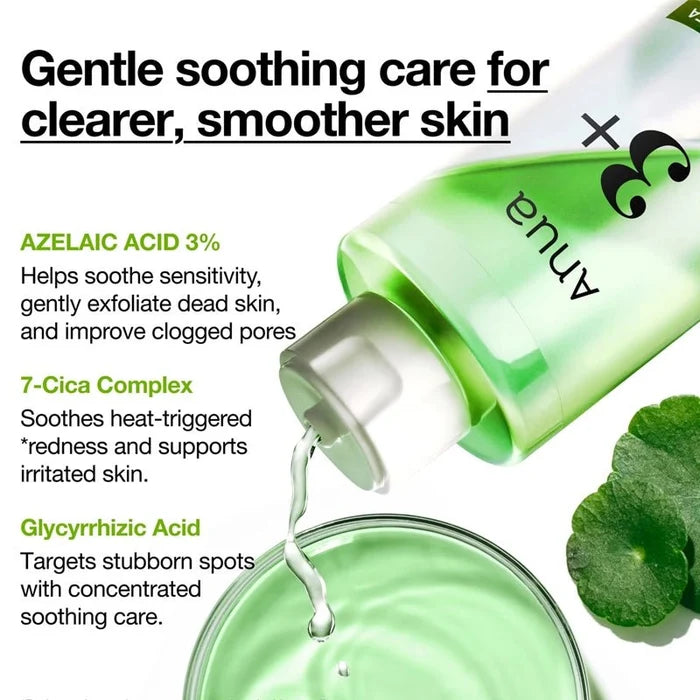 Azelaic 3 Cica Clarifying Toner for Redness Relief & Skin Balance - 250ml