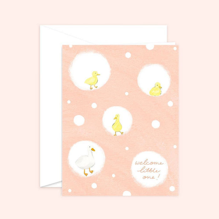 Baby Ducklings - Welcome Little One Greeting Card | New  Mom Baby Card - Magnolia Lane co. Home + Garden + Gift