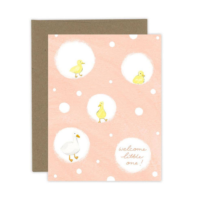 Baby Ducklings - Welcome Little One Greeting Card | New  Mom Baby Card - Magnolia Lane co. Home + Garden + Gift