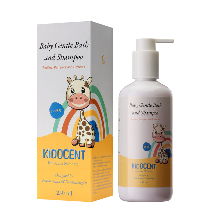 Baby Gentle Bath and Shampoo & Daily Moisturizing Baby Lotion Combo